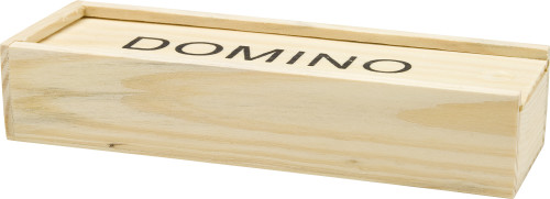 Domino puulaatikossa