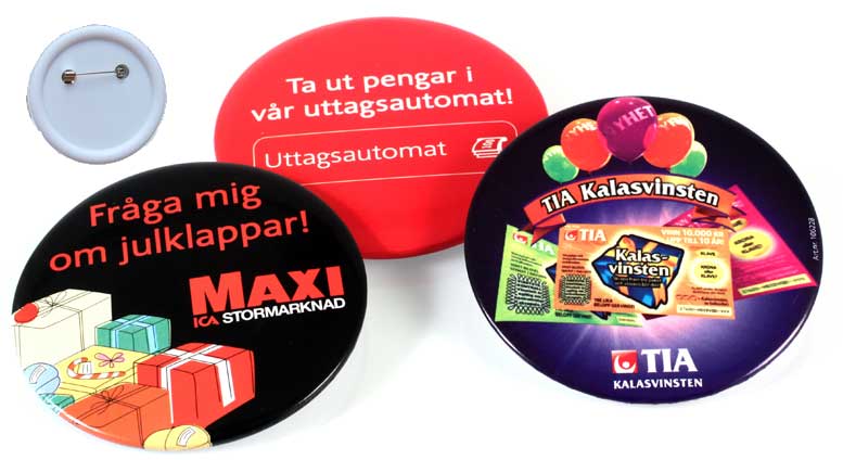 Campaign buttons (32 mm Ø)